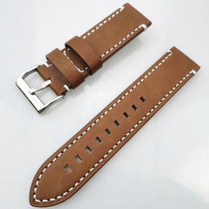 EASILIFE OEM sostituzione su misura Full Grain vera <span class=keywords><strong>pelle</strong></span> cinturini per orologi da uomo in <span class=keywords><strong>pelle</strong></span> 20mm 22mm 24mm - Product Image 3