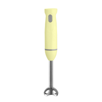 Ensemble de mini appareils de cuisine portables Mélangeur à main à immersion avec commandes à bouton-poussoir et presse-agrumes pour usage domestique et hôtelier