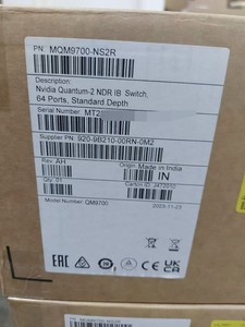 Conmutador InfiniBand NVDIA Melanox MQM9790-NS2R 1U de 64 puertos <span class=keywords><strong>NDR</strong></span> 400Gb/s, 32 OSFP C2P Airflow AI HPC, interconexión de clúster para centros de datos - Product Image 3