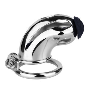 قفص العفة الرجالي الطويل من الفولاذ FRRK، معدات تقييد BDSM، قفص عفة رجالي جديد على شكل كوبرا، سعر المصنع بالجملة، مبيعات ساخنة - Product Image 5