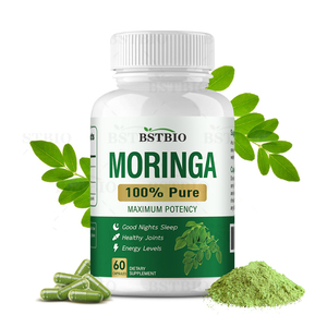 Bstbio <span class=keywords><strong>Oem</strong></span> Kruidensupplementen Moringa Oleifera Bladextract Organische Moringa <span class=keywords><strong>Capsules</strong></span> - Product Image 1