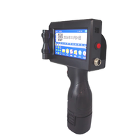 Machine de marquage à jet d'encre électrique à bas prix, imprimante portable plate de 12,7 mm, résolution 600 dpi, encre à séchage rapide, manuelle, pour papier et plastique