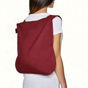 Wholesale Eco-Friendly Large Cotton <b>Canvas</b> Folding Travel <b>Backpack</b> Custom Printed Logo Shopping Tote Bag New Shopping Bags - Product Image 5