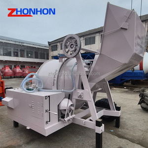 Bétonnière mobile entièrement automatique, économique, 20 m³/heure, petite, portable, haute efficacité, moteur 500L - Product Image 4