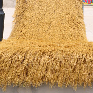 Yapay saz sentetik kamış yapay palmiye saz sarı çim rulo saz barlar için yapay saman çatı çardaklar - Product Image 2