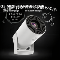 Proyector Mini HD Q5 Mate 2025, Gran Venta, con Sonido Estéreo HIFI para Cine en Casa, Compatible con 720p, 1080P y 4k