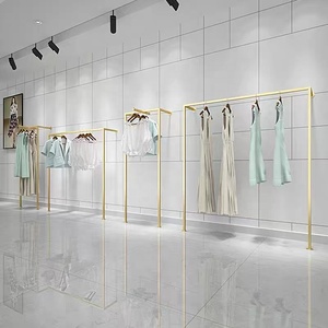 <span class=keywords><strong>Tienda</strong></span> de <span class=keywords><strong>ropa</strong></span> de boutique moderna, estante de <span class=keywords><strong>ropa</strong></span>, estante de <span class=keywords><strong>ropa</strong></span> montado en la <span class=keywords><strong>pared</strong></span>, <span class=keywords><strong>perchero</strong></span>, estante de exhibición de <span class=keywords><strong>ropa</strong></span> que ahorra espacio - Product Image 1