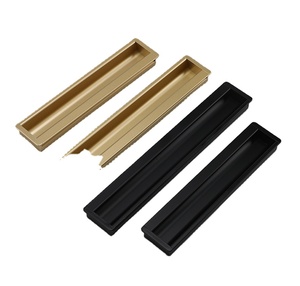Fashion Drawer Cabinet Handles Modern Aluminium Mobile Car <b>Kitchen</b> Furniture Handle 2024 Explosive New Innovation Wholesale - Product Image 1