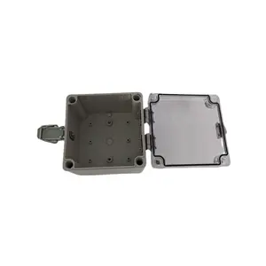 Preço de fábrica OEM ODM personalizado ABS exterior IP66 caixa de distribuição à prova d'água caixa de junção de caixa de cobertura articulada