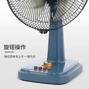 Ventilateur de table Diamond 12 pouces oscillant silencieux avec minuterie pour usage domestique - Product Image 3