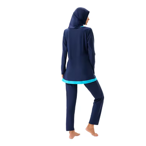 Maillot <span class=keywords><strong>de</strong></span> <span class=keywords><strong>bain</strong></span> musulman deux pièces à couverture complète <span class=keywords><strong>de</strong></span> la peau pour femme Maillot <span class=keywords><strong>de</strong></span> <span class=keywords><strong>bain</strong></span> pour nager et bronzer - Product Image 2