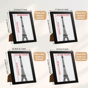 Bulk Wholesale Factory Price Handmade Creative Wooden Photo <b>Frame</b> Custom Multi Size Wall Hanging Home Decor Painting Display - Product Image 3