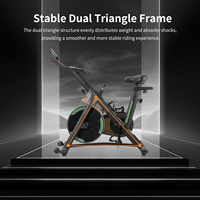 Vélo magnétique intelligent à usage domestique de haut rang 6kg volant d'inertie intérieur unisexe Fitness Spinning vélos à vendre
