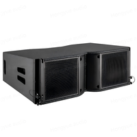 Usine en gros scène Audio professionnelle T210 double 10 pouces ligne passive boîtier de haut-parleur équipement de sonorisation Audio vide