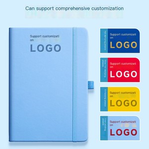 2025 personalizzabile A5 formato in pelle, taccuino per cucire, pagine colorate a righe, diario, blocco note con copertina rigida a buon mercato - Product Image 6