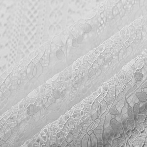 2025 Summer New <strong>Lace</strong> Bra Women's Long Skirt Wedding Dress Nylon Cotton Jacquard Stripe High-grade <strong>Soft</strong> <strong>Lace</strong> <strong>Fabric</strong> - Product Image 2