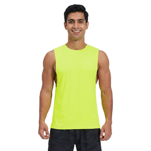 เสื้อกล้ามระบายอากาศสำหรับผู้ชายเสื้อใส่เล่นยิมของผู้ชาย - Product Image 1
