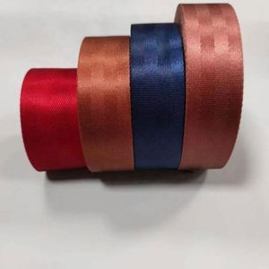 Sangle en polyester et nylon imprimée avec motif personnalisé, revêtement PVC facile à nettoyer, pour bagages et sacs à dos - Product Image 6