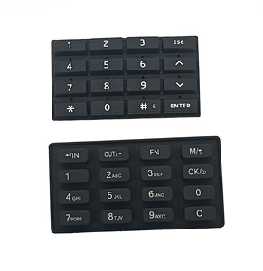 Tùy chỉnh hình chữ nhật 4x4 5x5 kỹ thuật số bàn phím từ xa Silicone cao su bàn phím - Product Image 3