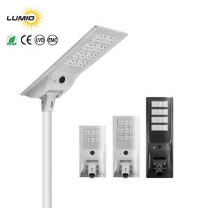 L'intense luminosité a mené les réverbères solaires de route le mieux examiné Ip65 extérieur 200w 300w 400w extérieur mené solaire de Para de Farola - Product Image 1