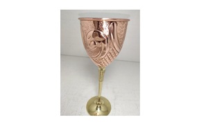 Copper Wine <b>Goblet</b> Copper <b>Goblets</b> From India - Product Image 6