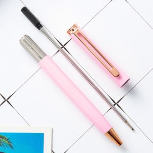 Wholesale Metal Ballpoint <b>Pen</b> With Printable Logo Custom Advertising Multi-color Rotating Medium Oil for Station Office - Product Image 3