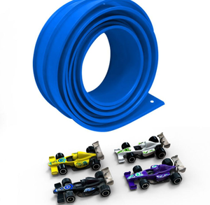 Circuit de Voitures Éducatif en Plastique pour Enfants, Piste Flexible de 4-5 Mètres, Voitures Anti-Gravité, Cadeau d'Anniversaire pour Garçons - Product Image 4