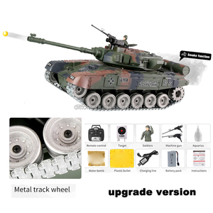 Modèle de <span class=keywords><strong>char</strong></span> d'assaut T90 <span class=keywords><strong>russe</strong></span> RC 1/18 2.4G 20 canaux avec fonction de tir et effet de fumée - Product Image 3