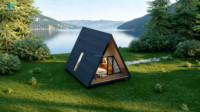 Unité de logement modulaire LGS en acier léger, design européen, étanche, type « Granny Flat », cabane préfabriquée pour Airbnb et complexes hôteliers