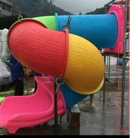 Toboggan en plastique pour enfants, aire de jeux intérieure pour piscine, utilisé à des fins commerciales
