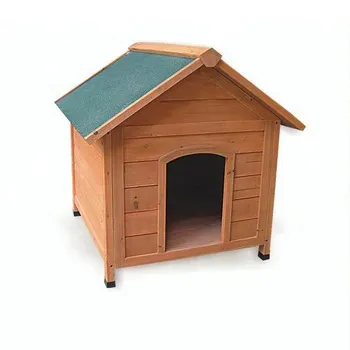 Petstar casa de cachorro de madeira personalizada, casa de cachorro