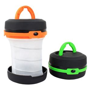 Lanterna Portatile da Esterno in ABS, 3W LED, Pieghevole, Impermeabile, per Campeggio, Pesca, Escursionismo, Emergenza e Sicurezza - Product Image 1