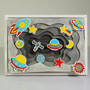 Vollständig Anpassbares WINGART Leuchtendes Zeichenspielzeug-Set für Kinder Papier 3-Schichten-Zeichenbrett Kunst-Malset für Alter 3+ - Product Image 6