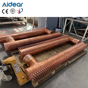 Condensador de Tubo de Cobre y Placa de Aluminio OEM, Intercambiador de Calor para Sistemas de Refrigeración y Aire Acondicionado - Product Image 6