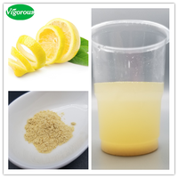 Échantillon gratuit de poudre d'extrait de zeste de citron séché de haute qualité