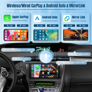 Nueva Unidad Principal de Radio para Auto de 2 Din para Toyota Prius 2010-2015, Sistema Multimedia Android con Navegación, Estéreo, Reproductor de Auto con 5g-wifi, Compatible con <span class=keywords><strong>JBL</strong></span> - Product Image 3