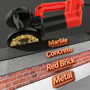 Machine à fraiser pour sols et murs DIY 150 mm, meuleuse à béton avec aspiration de poussière, alimentation électrique - Product Image 5