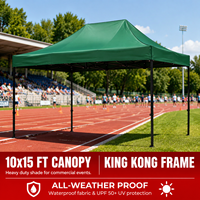 Tente de stand d'exposition standard, imperméable, pliable, commerciale, pour événements, sports de plein air, toutes saisons, personnalisable