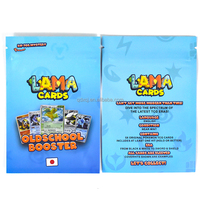 Pochette d'emballage en plastique de cartes de jeu imprimées personnalisées Packs en aluminium Sac en mylar en plastique scellable pour cartes à jouer