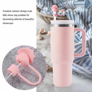 Nueva Tapa de Silicona con Diseño de Hongo para Pajitas de Vaso Stanley, Accesorios para Tapas de Pajitas de Vasos Stanley - Product Image 5