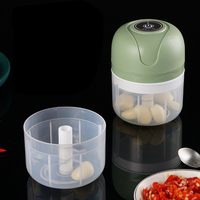 12 In 1 Multifunctionele Keuken Groentefruitgereedschap Usb Mini Knoflook Ui Elektrische Voedselsnijmachine Chopper Processor