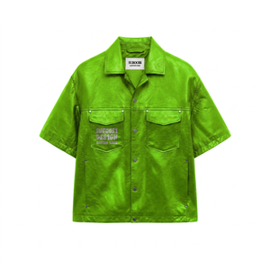 เสื้อแจ็คเก็ตหนัง PU ปี 2026 แบบสั่งทำพิเศษ OEM/ODM พร้อมโลโก้ พิมพ์ลายกราฟิก กันน้ำ ระบายอากาศได้ดี มีฮู้ด แขนยาว ไซส์ใหญ่ ปิดด้วยซิป - Product Image 4