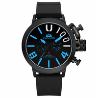 Atches utomáticos puertos igital hronograph, reloj mecánico