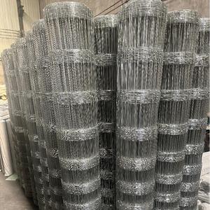Mạ kẽm nhúng nóng <span class=keywords><strong>1</strong></span>.8m * 330ft hàng rào dễ dàng lắp đặt thép carbon thấp 2.5mm cạnh 2.0mm dây bên trong cho gia súc - Product Image 3