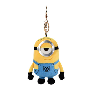 Phổ Studios <span class=keywords><strong>Minion</strong></span> Búp Bê Despicable Mặt Dây Chuyền Tim Gấu Búp Bê Sang Trọng Keychain Túi Mặt Dây Chuyền Nữ - Product Image 2