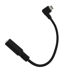 Cable <span class=keywords><strong>Micro</strong></span> <span class=keywords><strong>USB</strong></span> a DC3.5 Hembra en Ángulo Recto de 15 cm, Adaptador de <span class=keywords><strong>Micro</strong></span> <span class=keywords><strong>USB</strong></span> a Conector de Audio de <span class=keywords><strong>3.5</strong></span> mm - Product Image 4