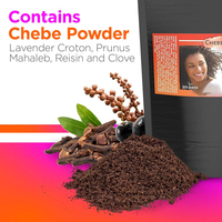 Extrait de Chebe de haute qualité 100% pur Sécurité naturelle Poudre de Chebe Beurre de croissance des cheveux