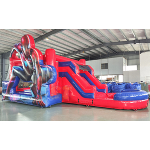 Structure gonflable K-<span class=keywords><strong>POP</strong></span> de qualité commerciale, personnalisable pour les fêtes d'enfants en plein <span class=keywords><strong>air</strong></span>, avec souffleur inclus, structure gonflable Spider-Man - Product Image 3