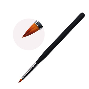 Ensemble de pinceaux en nylon pour nail art, pinceaux éventail, stylos de sculpture et de polissage de cristaux pour le mélange de gel UV et le dessin floral - Product Image 4