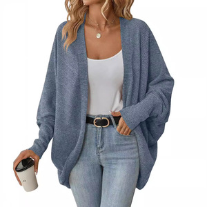 Suéter de Punto Holgado con Mangas de Murciélago para <span class=keywords><strong>Mujer</strong></span>, Novedades de Otoño/Invierno - Product Image 2